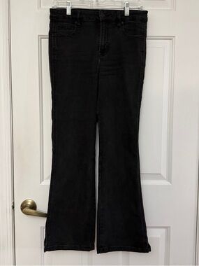 Hidden Black Washer Women's Flare / Wide Bottom Jeans